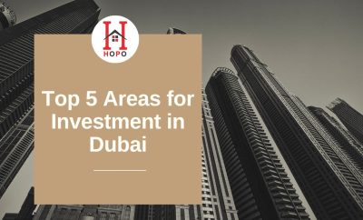 Top 5 Areas for Investment in Dubai