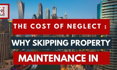 The Cost of Neglect : Why Skipping Property Maintenance in Dubai Hurts Your ROI