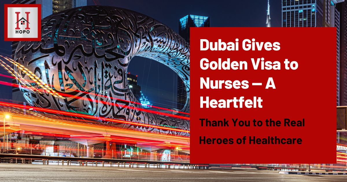 Dubai Gives Golden Visa
