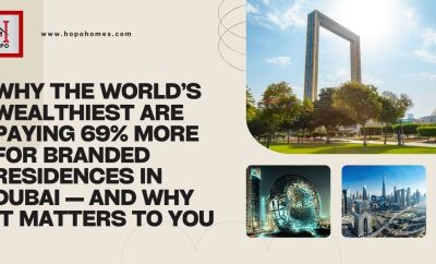 Why the World’s Wealthiest Are Paying 69% More for Branded Residences in Dubai — And Why It Matters to You